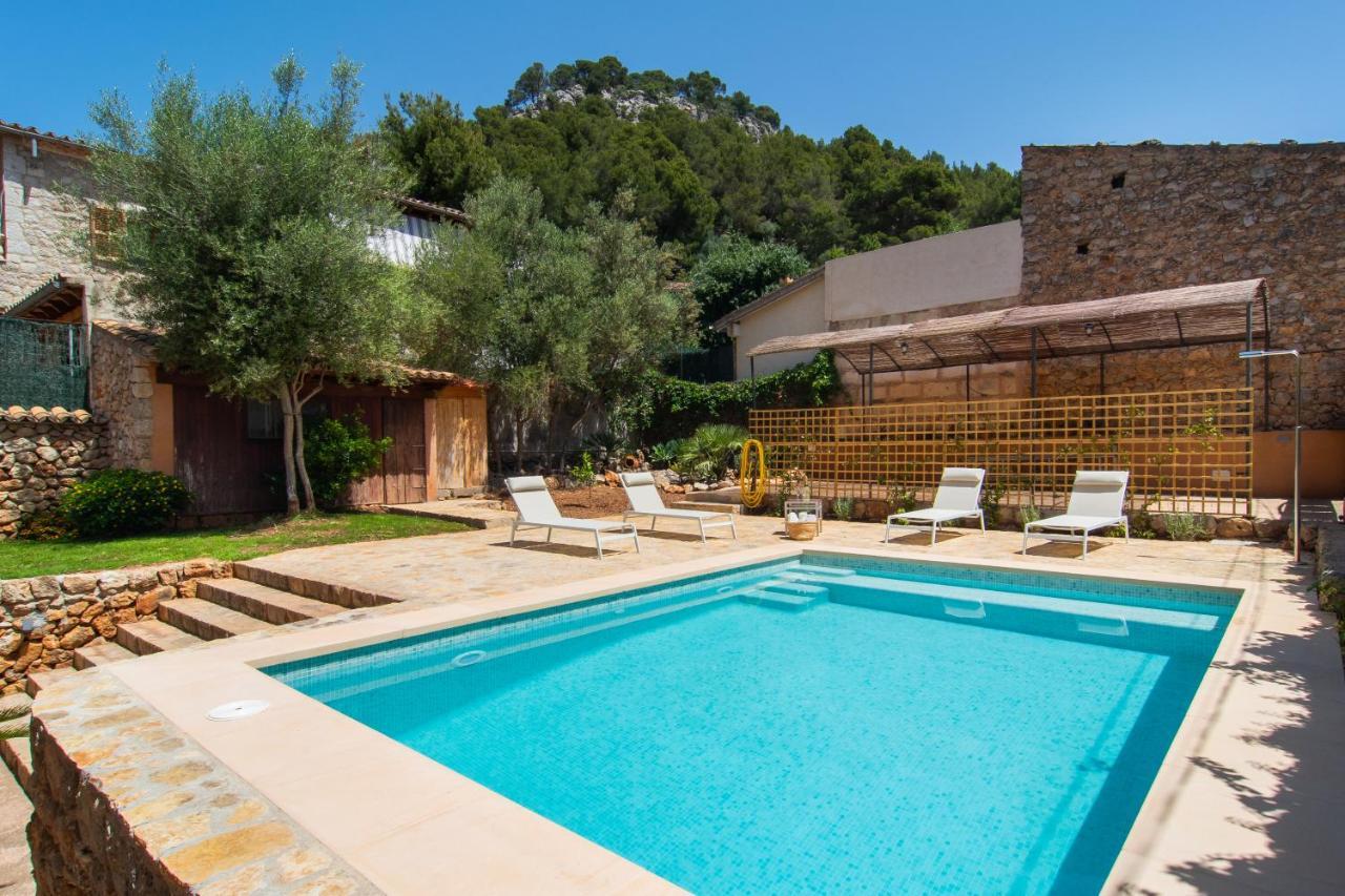 Fabulous Rural House With Views To The Mountains With Swimming Pool Villa Caimari Buitenkant foto